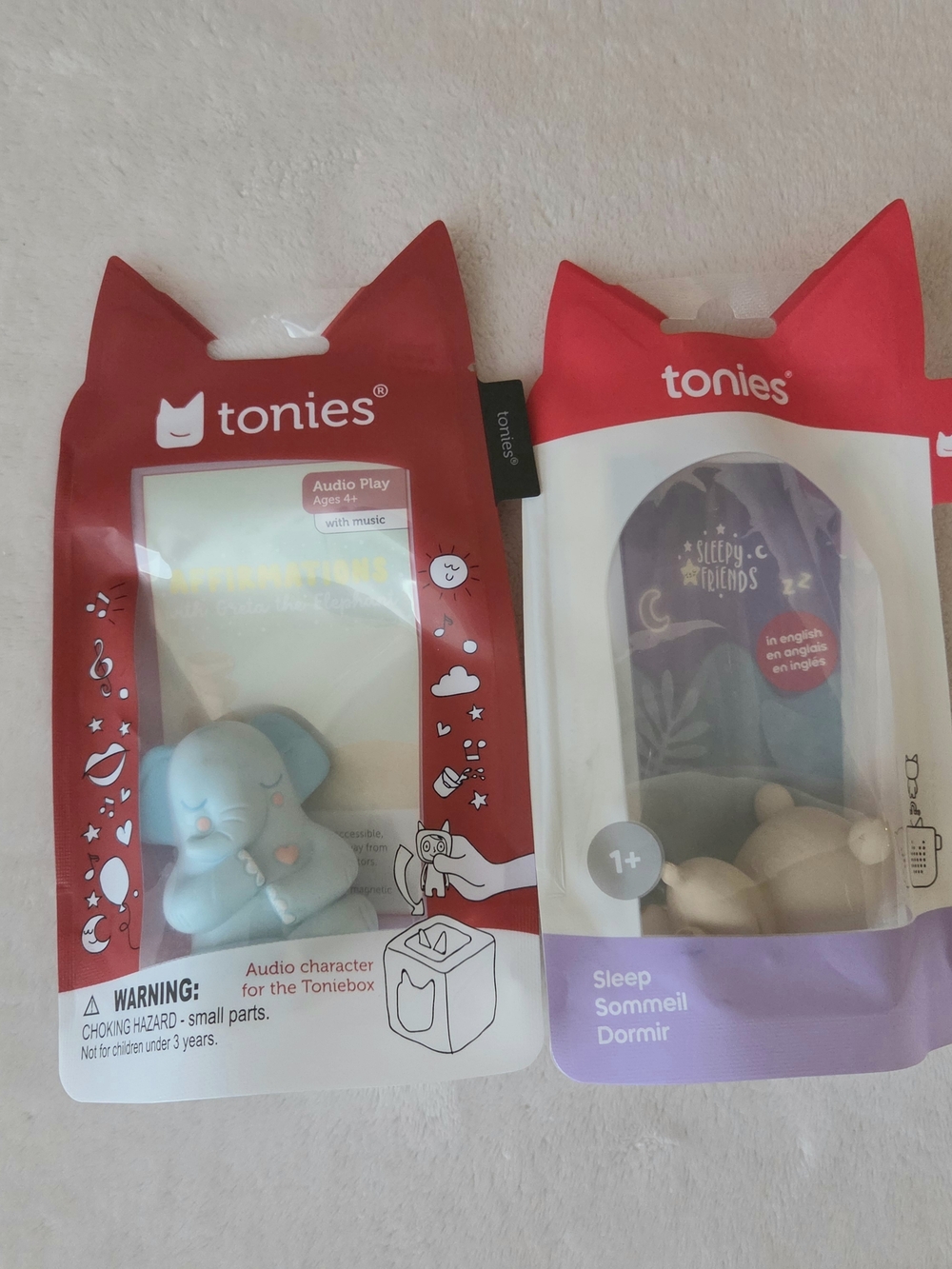 NIP Mindfulness Elephant And Sleepy Bear Tonie For Toniebox